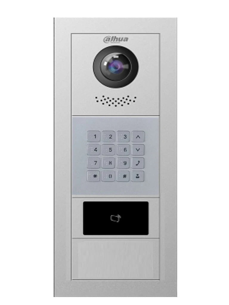 DAHUA VTO4202FX SERIES - FRENTE DE CALLE MODULAR PARA DEPARTAMENTALES Y/O FRACCIONAMIENTOS/ FUNCIÓN P2P/ CÁMARA DE 2 MEGAPÍXELES/ APERTURA CON TARJETAS MIFARE/ HASTA 100 MONITORES/ NOTIFICACIÓN A APP/ APERTURA REMOTA/ #EDIFICIOINTELIGENTE-Frentes de Calle-DAHUA-Bsai Seguridad & Controles