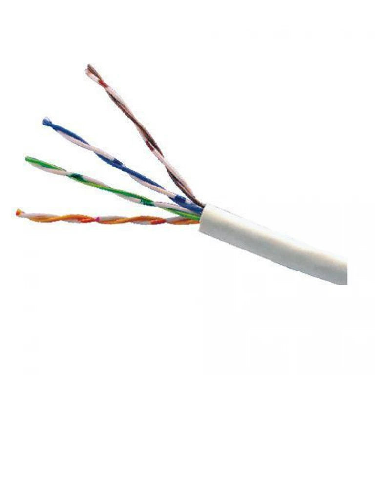 SAXXON OUTP5ECCA305BC - CABLE UTP CCA / CATEGORIA 5E / COLOR BLANCO / INTERIOR / 305 MTS / CERT ISO9001 / UL 444 / ROHS / ANSI / TIA / EIA-568B-Cable-SAXXON-Bsai Seguridad & Controles
