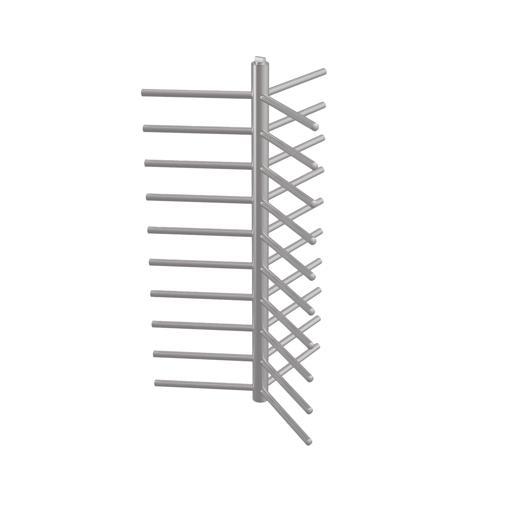 EJE CENTRAL DE REFACCIÓN PARA TORNIQUETE HIKVISION DE CUERPO COMPLETO DS-K3H4410 (SENCILLO 1 CARRIL) / ACERO INOXIDABLE-Torniquetes y Puertas de Cortesía-HIKVISION-H44X0-POLE/DM60-Bsai Seguridad & Controles