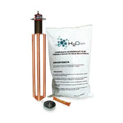 ELECTRODO PARA CORRIENTE MÁXIMA DE 45 AMP. CON FILTRO Y COMPUESTO H2OHM-Tierra Física y Pararrayos-TOTAL GROUND-Bsai Seguridad & Controles