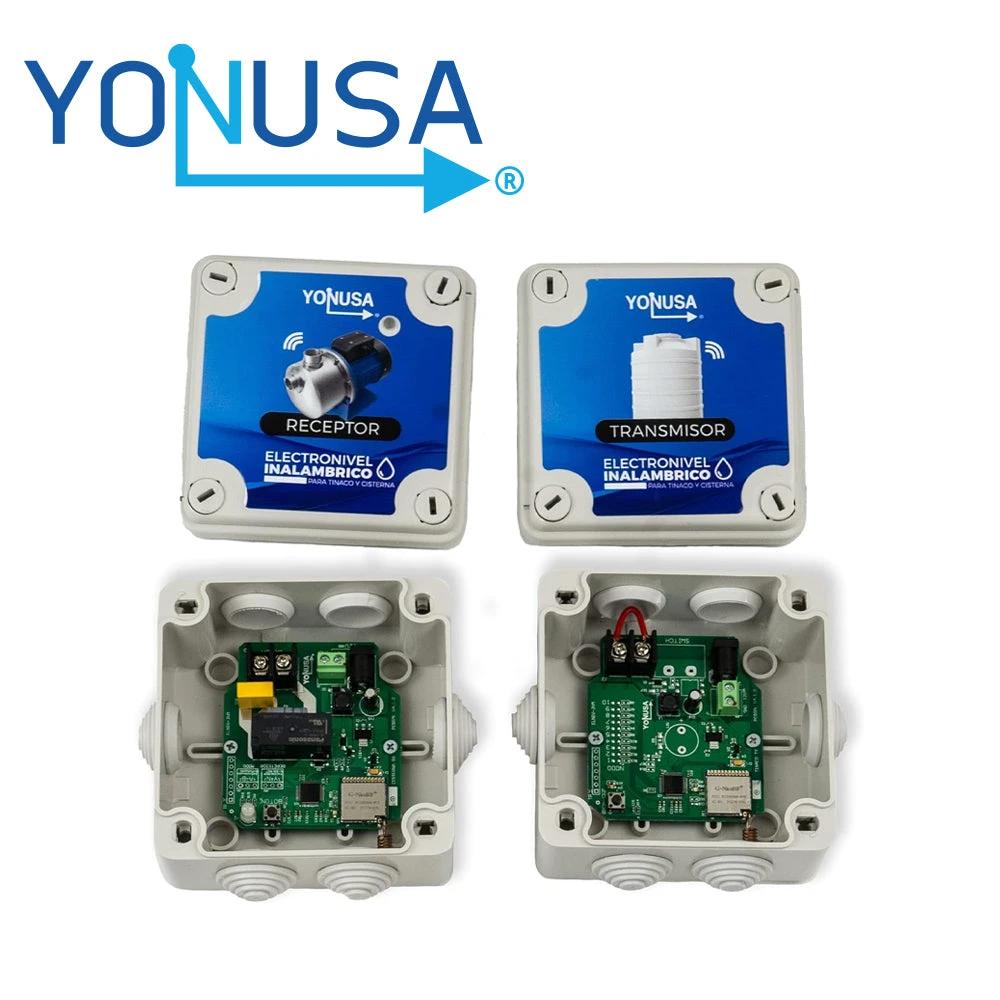 ELECTRONIVEL INALÁMBRICO / TRASMISIÓN DE HASTA 1KM / YONUSA ‎B09HT1652H / ALIMENTACIÓN IN 127-220 VCA OUT 12 VCD / FRECUENCIA 915 MHZ / POTENCIA DE TRANSMISIÓN 20 DBM / IDEAL PARA BOMBAS DE HASTA 1HP-Smart Home-YONUSA-Bsai Seguridad & Controles