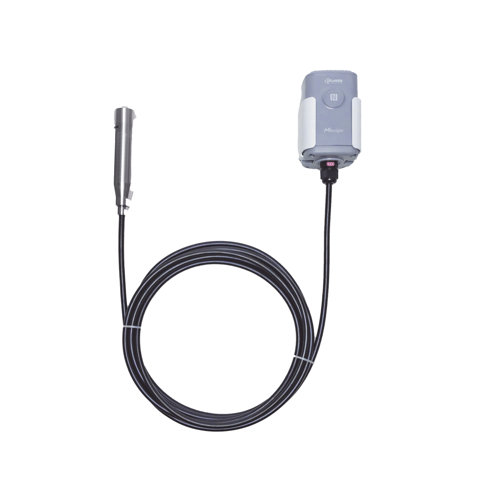 SENSOR DE NIVEL DE AGUA SUMERGIBLE CON TECNOLOGIA LORAWAN-LoRa-MILESIGHT-Bsai Seguridad & Controles