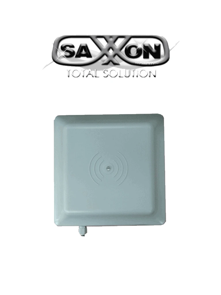 SAXXON ASR2656 - LECTOR DE TARJETAS UHF / 902 A 918 MHZ / LECTURA DE 1 A 6 METROS / WIEGAND 26 / WIEGAND 34 / ENCRIPTABLE-Lectoras de Largo Alcance-SAXXON-Bsai Seguridad & Controles