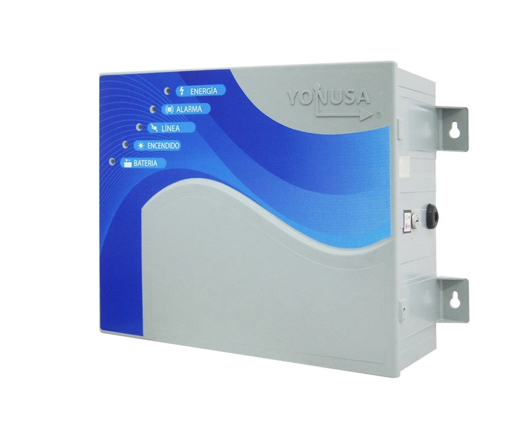 ENERGIZADOR DE CERCA ELECTRIFICADA ANTIPLANTAS YONUSA EY 10000 127 AF CON INTERFACE HASTA 2000 METROS PERIMETRALES O 10000 METROS LINEALES A 5 LÍNEAS-Cercas electrificadas-YONUSA-Bsai Seguridad & Controles