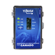 ENERGIZADOR PARA GANADO 10,000VOLTS-2JOULES/ 25,000 METROS LINEALES DE PROTECCIÓN / CERCAS ELECTRIFICADAS-Cercas Eléctricas-YONUSA-SYSGAN25K-Bsai Seguridad & Controles