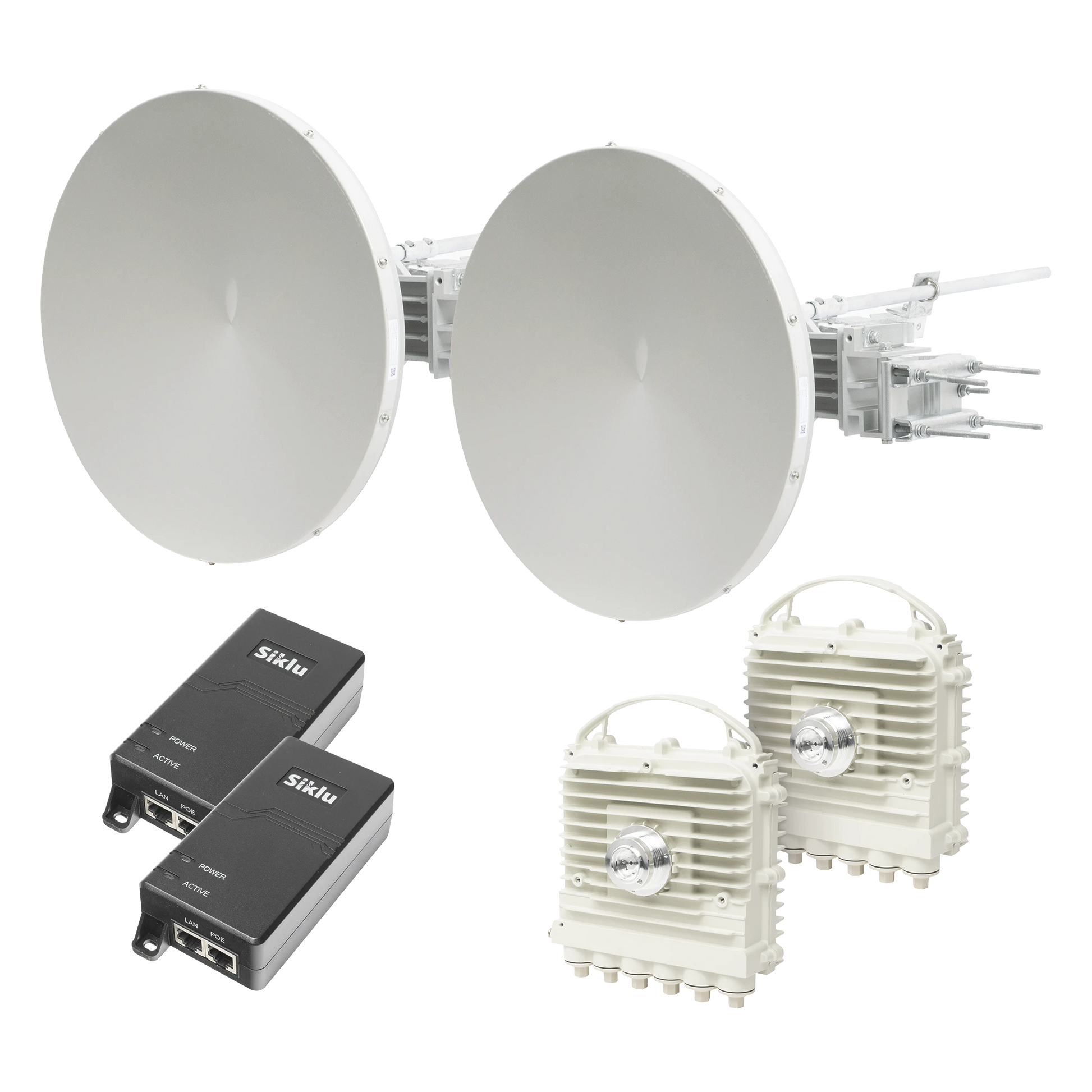 ENLACE A LA VELOCIDAD DE LA FIBRA, BANDA LIBRE EN MÉXICO, SIN INTERFERENCIA, 10 GBPS REALES FULL DUPLEX, 5 KM-Enlaces PtP y PtMP-SIKLU-Bsai Seguridad & Controles