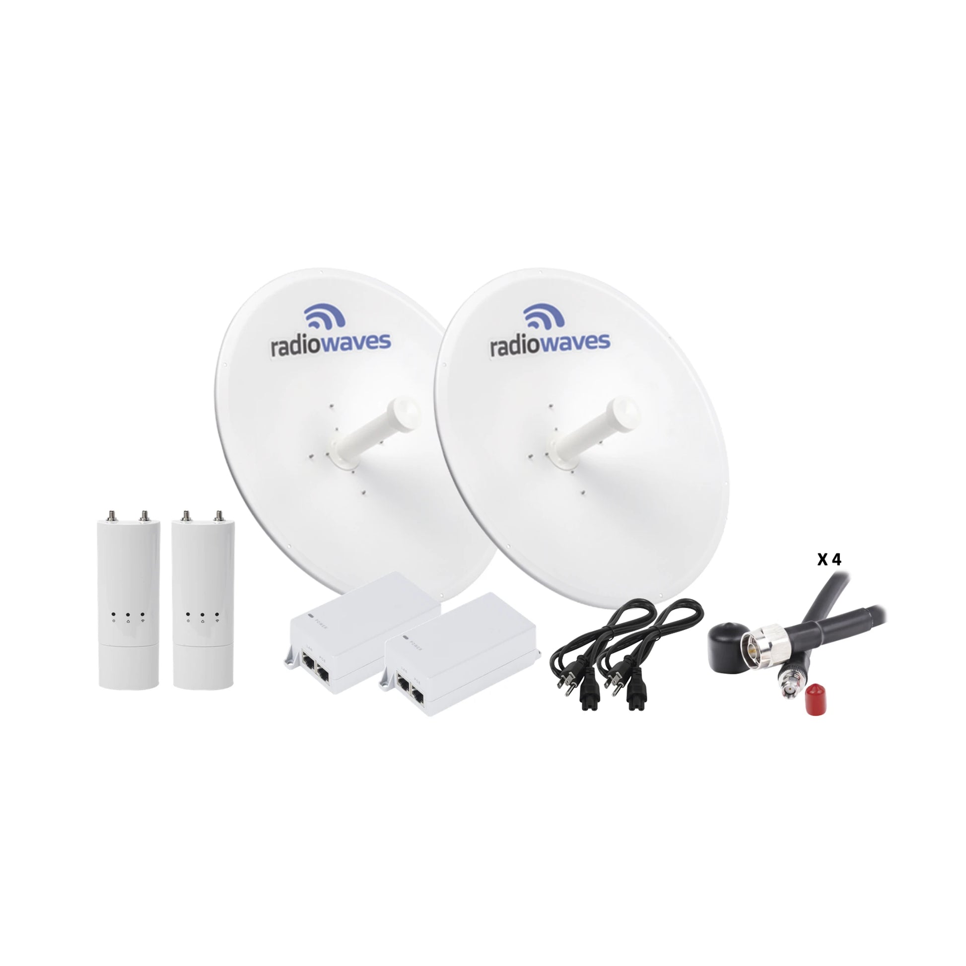 ENLACE BACKHAUL COMPLETO DE ALTA CAPACIDAD Y ESTABILIDAD HASTA 28 KM, INCLUYE: 2 RADIOS C5C, 2 ANTENAS SPD2-5.2NS DE 29 DBI, 4 JUMPERS, INYECTOR POE24V Y CABLE DE ALIMENTACIÓN.-Enlaces PtP y PtMP-MIMOSA NETWORKS-Bsai Seguridad & Controles