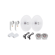 ENLACE COMPLETO DE 2 RADIOS C5X CON ANTENAS UD-TP-27 (27 DBI), RANGO DE FRECUENCIA EXTENDIDA (5.1 A 6.4 GHZ), INCLUYE INYECTOR POE Y CABLE DE ALIMENTACIÓN Y ADAPTADOR PARA LA ANTENA-Enlaces PtP y PtMP-RF ELEMENTS-Bsai Seguridad & Controles