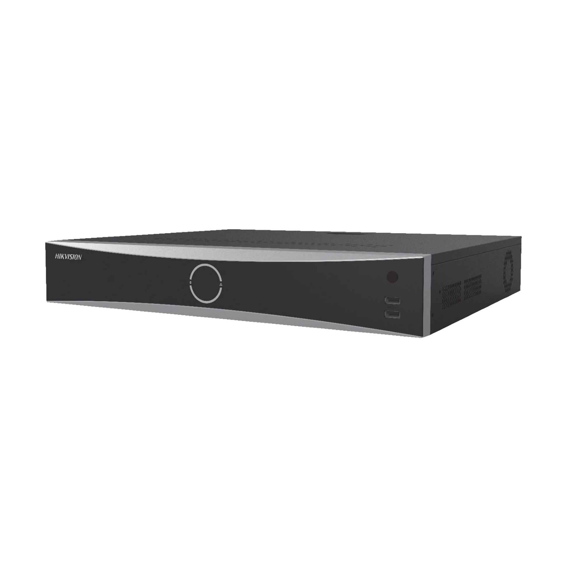 NVR 12 MEGAPIXEL (4K) / 16 CANALES IP / ACUSENSE(EVITA FALSAS ALARMAS) / RECONOCIMIENTO FACIAL / 4 BAHÍAS DE DISCO DURO / HDMI EN 4K / ENTRADA Y SALIDA DE ALARMAS-Cámaras IP-HIKVISION-Bsai Seguridad & Controles