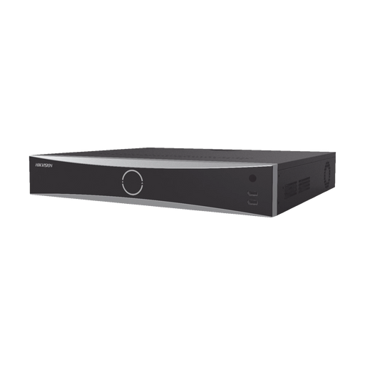 NVR 12 MEGAPIXEL (4K) / 16 CANALES IP / ACUSENSE(EVITA FALSAS ALARMAS) / RECONOCIMIENTO FACIAL / 4 BAHÍAS DE DISCO DURO / HDMI EN 4K / ENTRADA Y SALIDA DE ALARMAS-Cámaras IP-HIKVISION-DS-7716NXI-K4-Bsai Seguridad & Controles