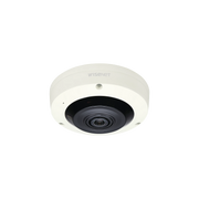 FISHEYE IP INTERIOR 6 MEGAPIXEL / WDR 120DB / IR 15M / PTZ DIGITAL 8X / VIDEO ANALÍTICOS AVANZADOS / ENTRADA Y SALIDA DE AUDIO Y ALARMA-Cámaras IP-HANWHA TECHWIN WISENET-Bsai Seguridad & Controles