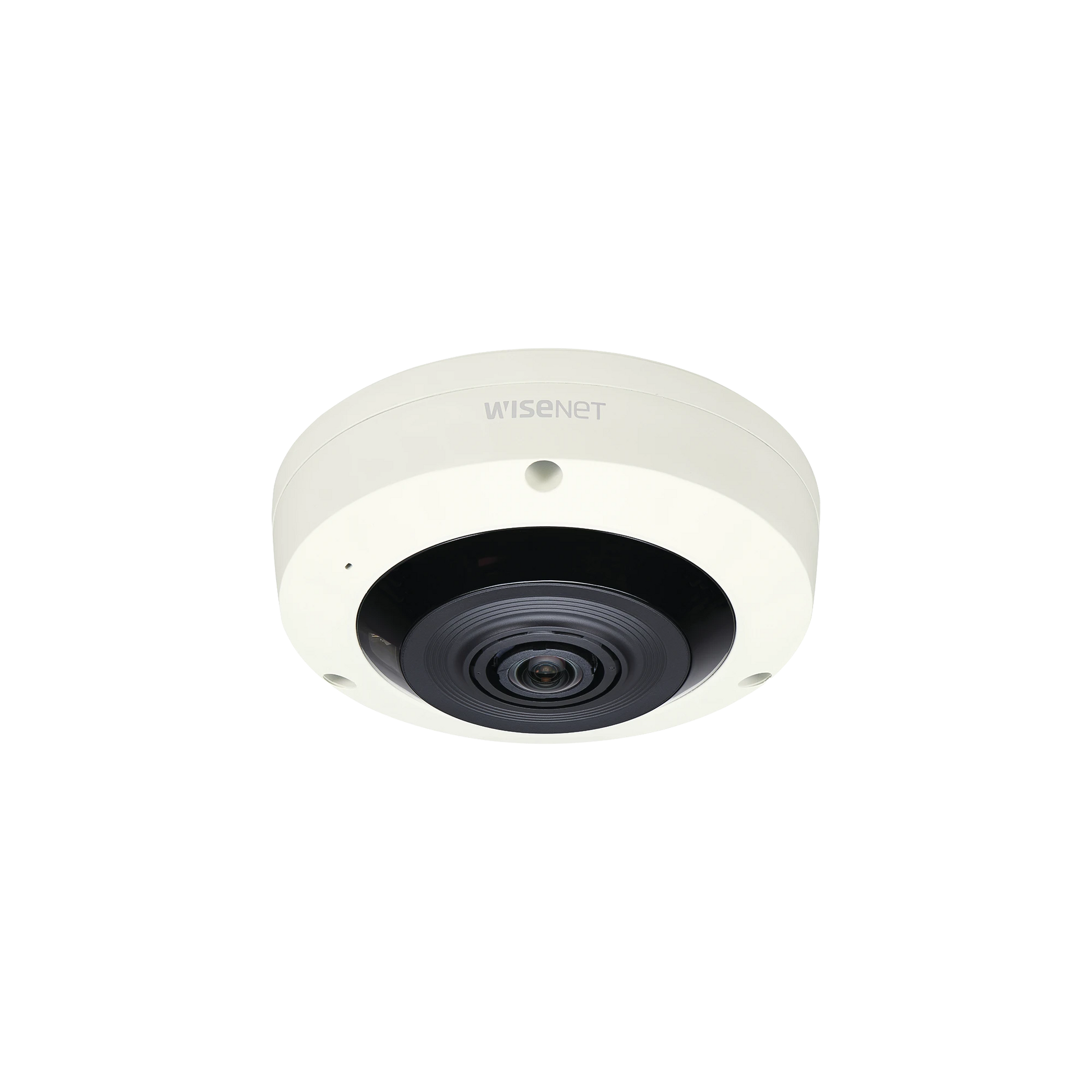 FISHEYE IP INTERIOR 6 MEGAPIXEL / WDR 120DB / IR 15M / PTZ DIGITAL 8X / VIDEO ANALÍTICOS AVANZADOS / ENTRADA Y SALIDA DE AUDIO Y ALARMA-Cámaras IP-HANWHA TECHWIN WISENET-Bsai Seguridad & Controles