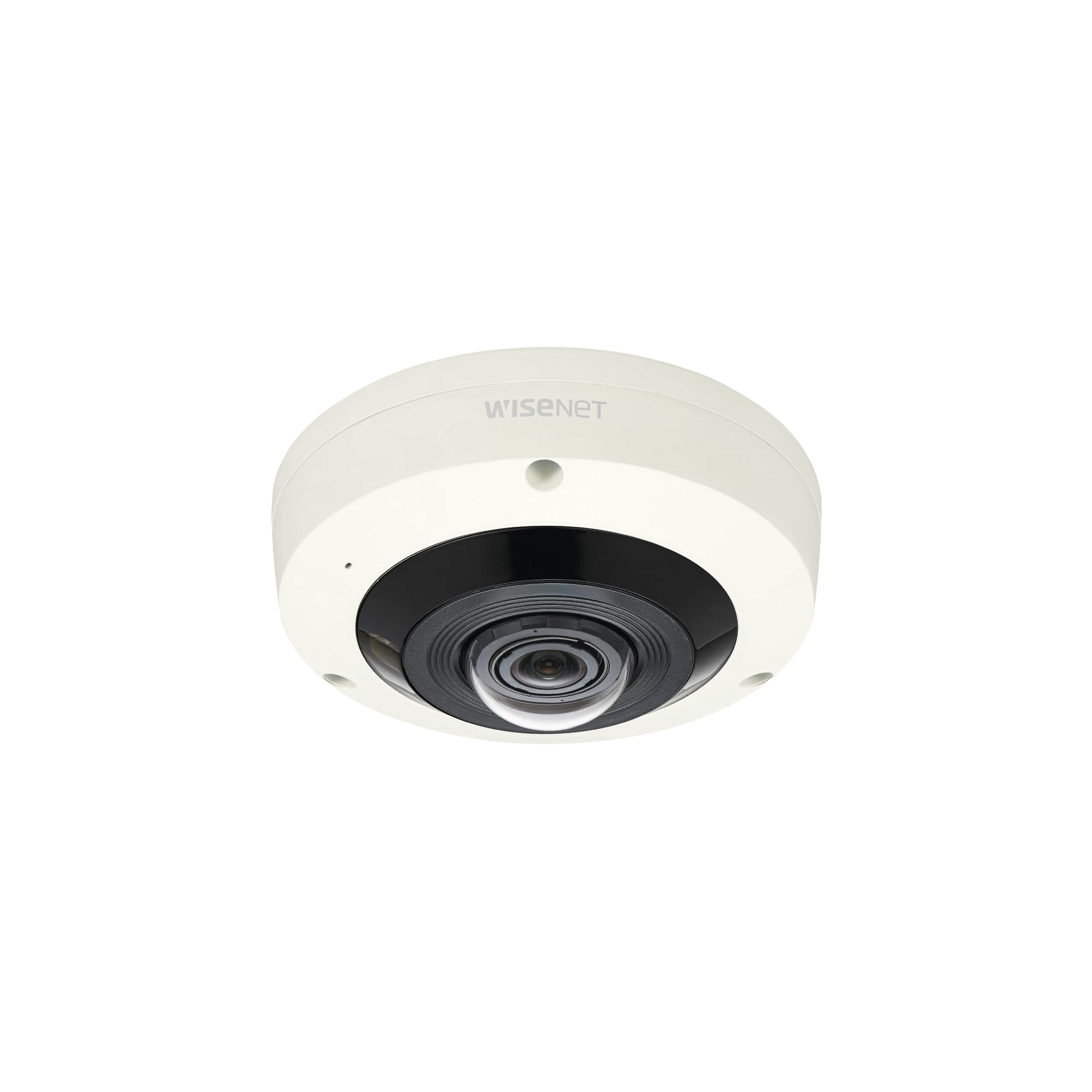 FISHEYE 6 MEGAPIXEL / WDR 120DB / IR 15M / PTZ DIGITAL 8X / VIDEO ANALÍTICOS AVANZADOS / IP66 / IK10 / ENTRADA Y SALIDA DE AUDIO Y ALARMA-Cámaras IP-HANWHA TECHWIN WISENET-Bsai Seguridad & Controles