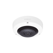 FISHEYE IP INTERIOR 6 MEGAPIXEL / WDR 120DB / IR 15M / PTZ DIGITAL 8X / VIDEO ANALÍTICOS AVANZADOS / ENTRADA Y SALIDA DE AUDIO Y ALARMA-Cámaras IP-HANWHA TECHWIN WISENET-Bsai Seguridad & Controles