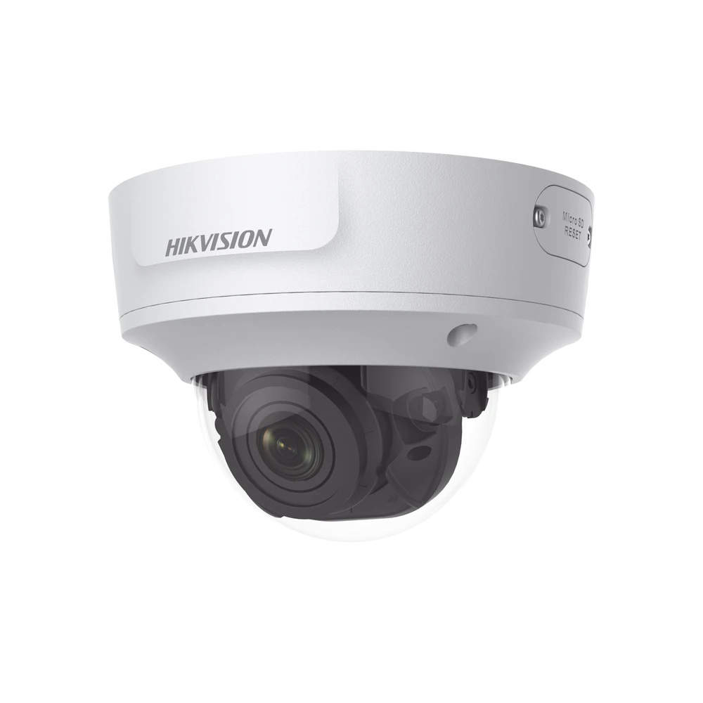 DOMO IP 8 MEGAPIXEL / LENTE MOT. 2.8 A 12 MM / 30 MTS IR EXIR / EXTERIOR IP67 / IK10 / ENTRADA Y SALIDA DE AUDIO Y ALARMA-Cámaras IP-HIKVISION-Bsai Seguridad & Controles