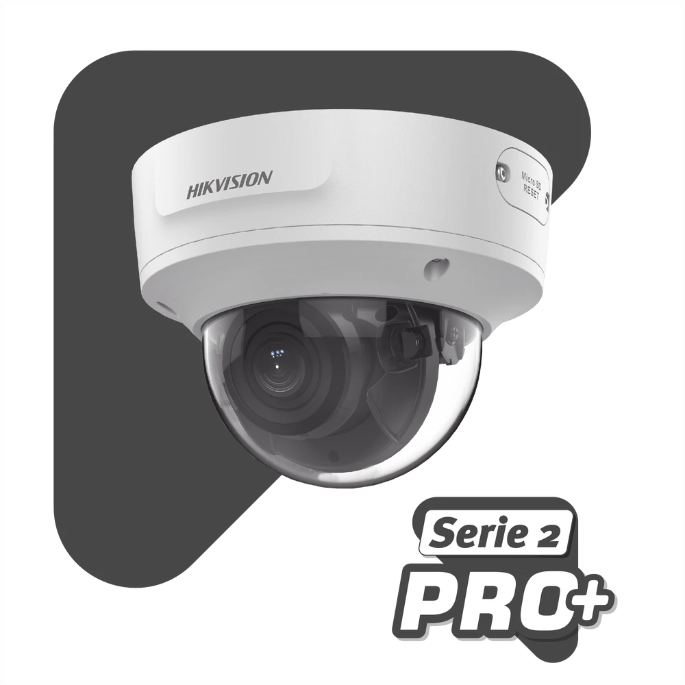 DOMO IP 4 MEGAPIXEL / LENTE MOT. 2.8 A 12 MM / 40 MTS IR EXIR / IP67 / IK10 / WDR 120 DB / POE / VIDEOANALITICOS (FILTRO DE FALSAS ALARMAS) / ULTRA BAJA ILUMINACIÓN / ENTRADA Y SALIDA DE AUDIO Y ALARMA-Cámaras IP-HIKVISION-Bsai Seguridad & Controles