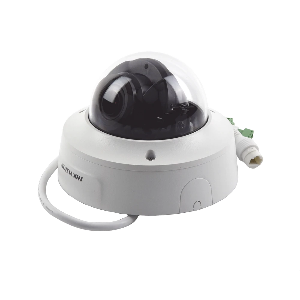DOMO IP 4 MEGAPIXEL / LENTE MOT. 2.8 A 12 MM / 40 MTS IR EXIR / IP67 / IK10 / WDR 120 DB / POE / VIDEOANALITICOS (FILTRO DE FALSAS ALARMAS) / ULTRA BAJA ILUMINACIÓN / ENTRADA Y SALIDA DE AUDIO Y ALARMA-Cámaras IP-HIKVISION-Bsai Seguridad & Controles