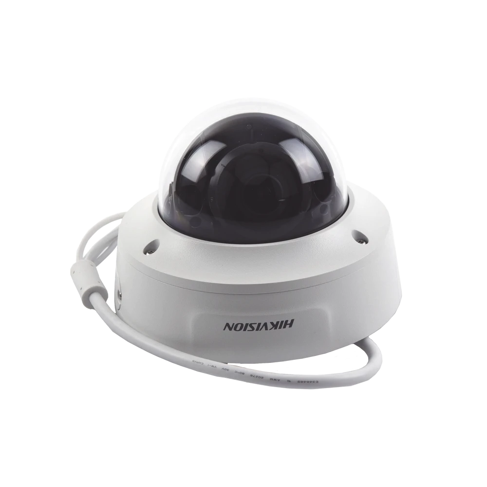 DOMO IP 4 MEGAPIXEL / LENTE MOT. 2.8 A 12 MM / 40 MTS IR EXIR / IP67 / IK10 / WDR 120 DB / POE / VIDEOANALITICOS (FILTRO DE FALSAS ALARMAS) / ULTRA BAJA ILUMINACIÓN / ENTRADA Y SALIDA DE AUDIO Y ALARMA-Cámaras IP-HIKVISION-Bsai Seguridad & Controles