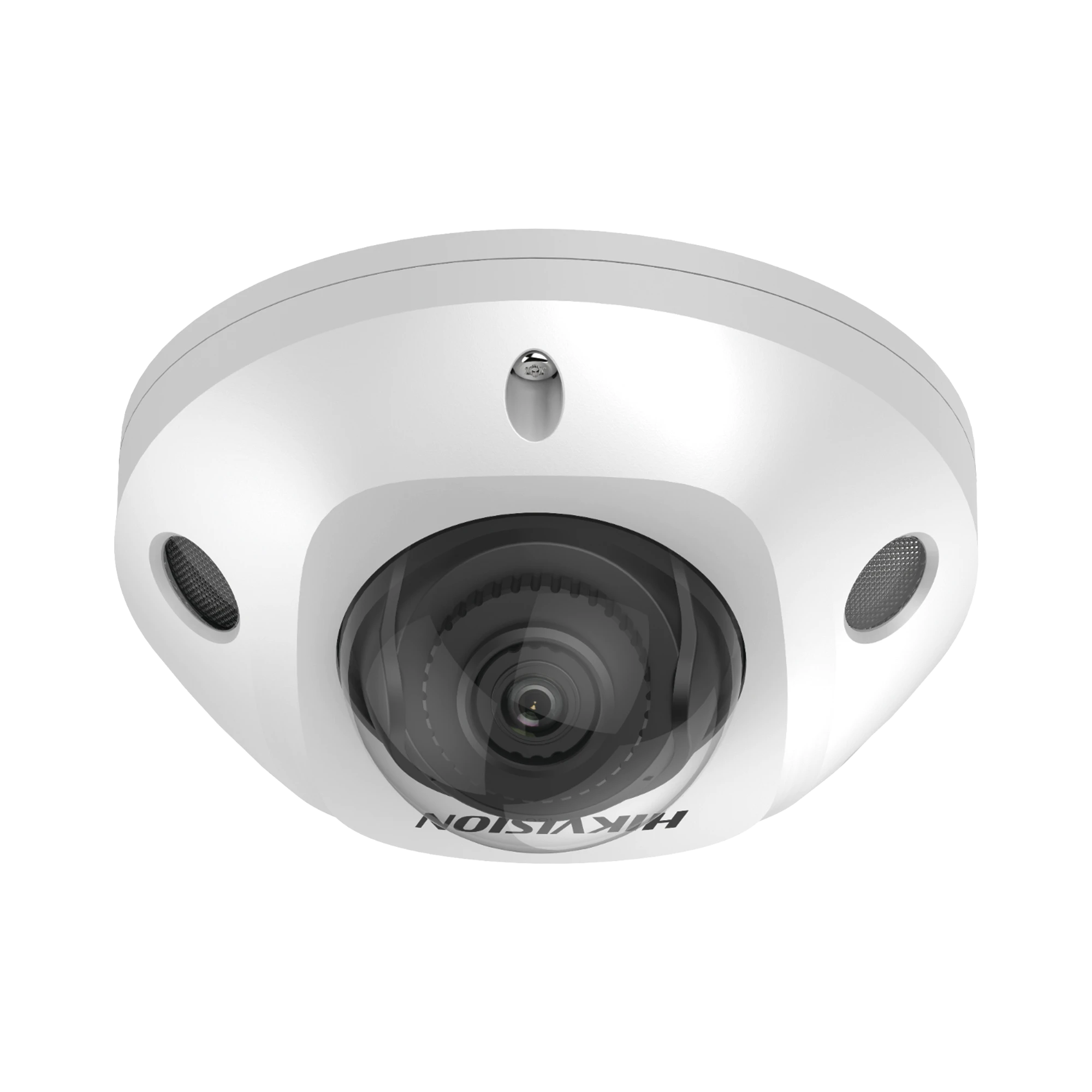 MINI DOMO IP 6 MEGAPIXEL / LENTE 2.8 MM / MICRÓFONO INTEGRADO / 30 MTS IR EXIR / EXTERIOR IP67 / IK08 / WDR 120 DB / POE / VIDEOANALITICOS (FILTRO DE FALSAS ALARMAS) / ULTRA BAJA ILUMINACIÓN / ENTRADA Y SALIDA DE AUDIO Y ALARMA-Cámaras IP-HIKVISION-Bsai Seguridad & Controles