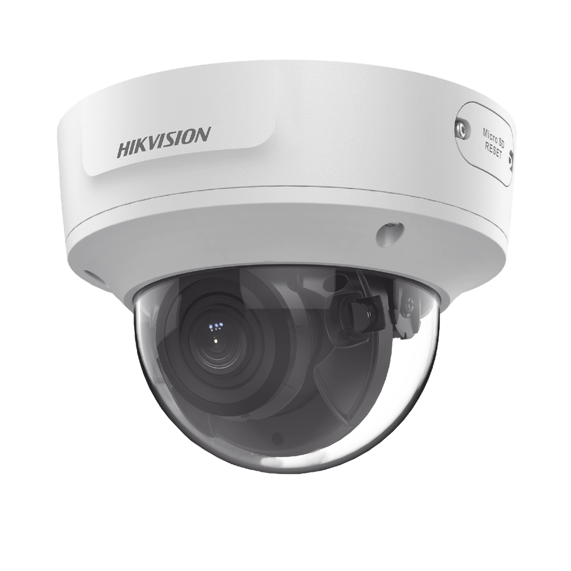 DOMO IP 2 MEGAPIXEL / LENTE MOT. 2.8 A 12 MM / 40 MTS IR EXIR /EXTERIOR IP67 / IK10 / WDR 120 DB / POE / VIDEOANALITICOS (FILTRO DE FALSAS ALARMAS) / ULTRA BAJA ILUMINACIÓN / ENTRADA Y SALIDA DE AUDIO Y ALARMA-Cámaras IP-HIKVISION-Bsai Seguridad & Controles
