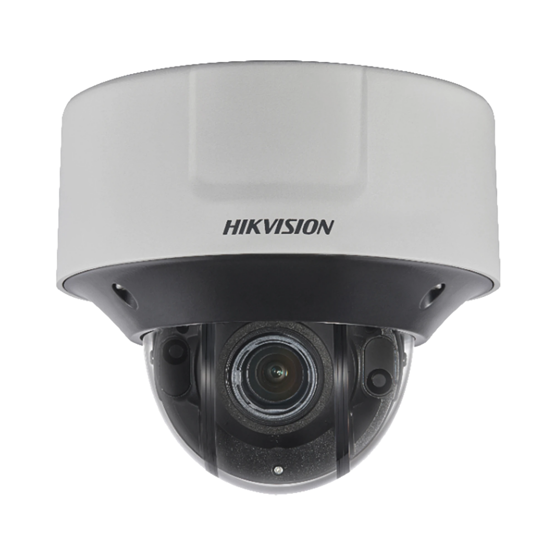 DOMO IP 12 MEGAPIXEL / LENTE MOT. 2.8 A 12 MM / 30 MTS IR EXIR / DARKFIGHTER / WDR 140DB / IP67 / IK10 / ENTRADA Y SALIDA DE AUDIO Y ALARMAS-Cámaras IP-HIKVISION-Bsai Seguridad & Controles