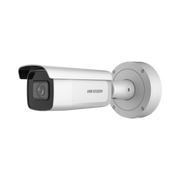 BALA IP 8 MEGAPIXEL (4K) / LENTE MOT. 2.7 A 13.5 MM / 60 MTS IR EXIR / VIDEOANALITICOS / ACUSENSE / DARKFIGHTER / EXTERIOR IP66 / IK10 / WDR 120 DB / POE+ / ENTRADA Y SALIDA DE AUDIO Y ALARMAS-Cámaras IP y NVRs-HIKVISION-Bsai Seguridad & Controles