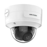 DOMO IP 8 MEGAPIXEL (4K) / LENTE MOT. 2.7 A 13.5 MM / 40 MTS IR EXIR / VIDEOANALITICOS (FILTRO DE FALSAS ALARMAS) / ULTRA BAJA ILUMINACIÓN / EXTERIOR IP67 / IK10 / WDR 120 DB / POE+ / ENTRADAS DE AUDIO Y ALARMAS-Cámaras IP-HIKVISION-Bsai Seguridad & Controles