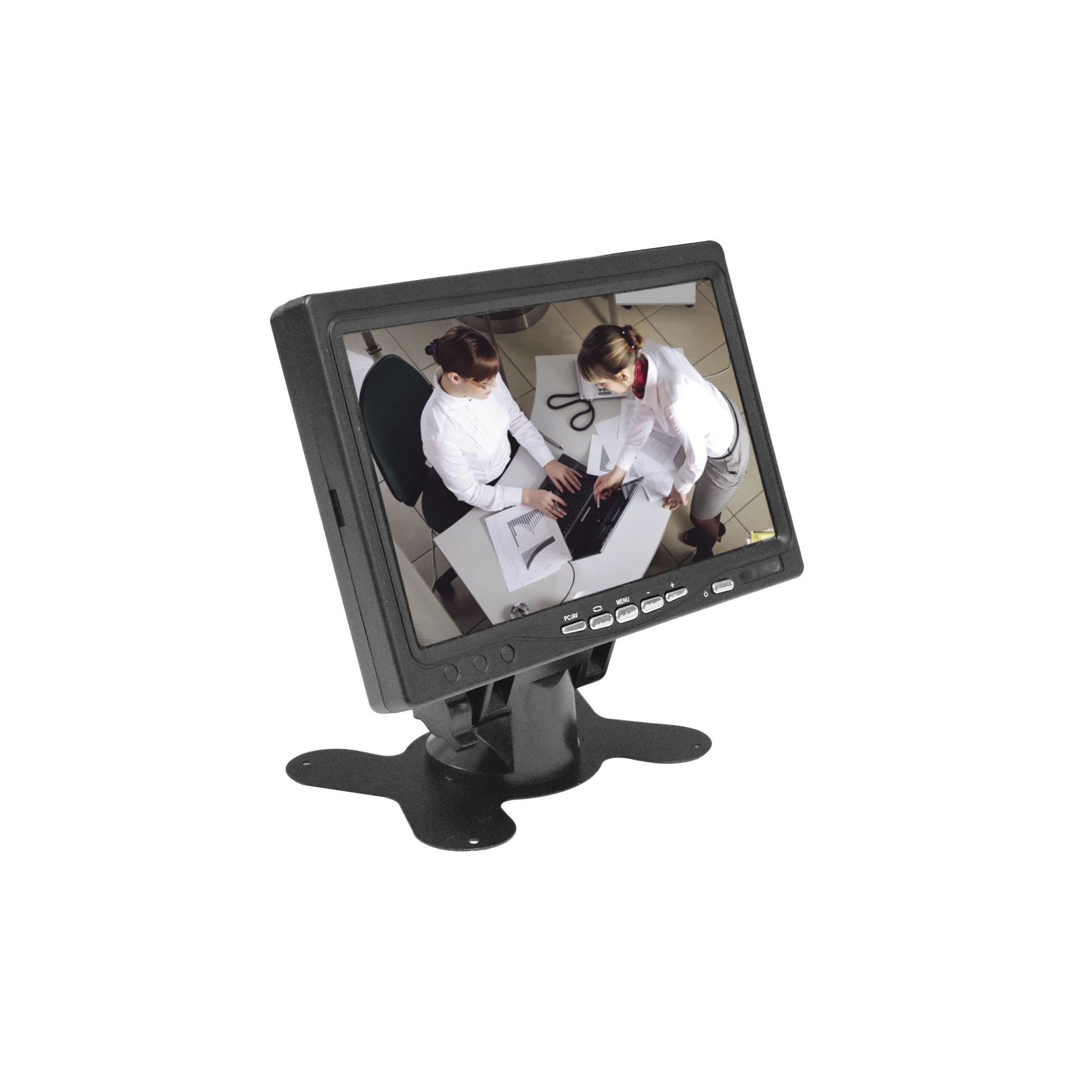 MONITOR 7 IDEAL PARA COLOCAR EN VEHÍCULOS O REALIZAR PRUEBAS DE CCTV / ENTRADAS DE VIDEO HDMI, VGA Y RCA-Monitores-SYSCOM-Bsai Seguridad & Controles