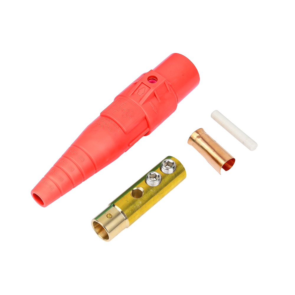 CONECTOR CAMLOCK 400 AMPERES HEMBRA COLOR ROJO-Audio Profesional-EPCOM PROAUDIO-Bsai Seguridad & Controles