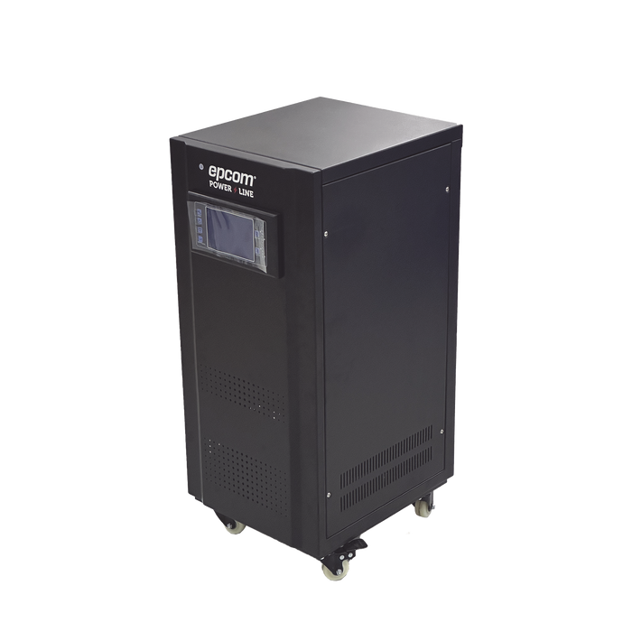 REGULADOR DE VOLTAJE INDUSTRIAL TRIFÁSICO 10 KVA/8 KW 220 V / ENTRADA 176-264 V VCA / SALIDA 215.6-224.4 VCA-Calidad de la Energía-EPCOM POWERLINE-EPL10K3FVR-Bsai Seguridad & Controles