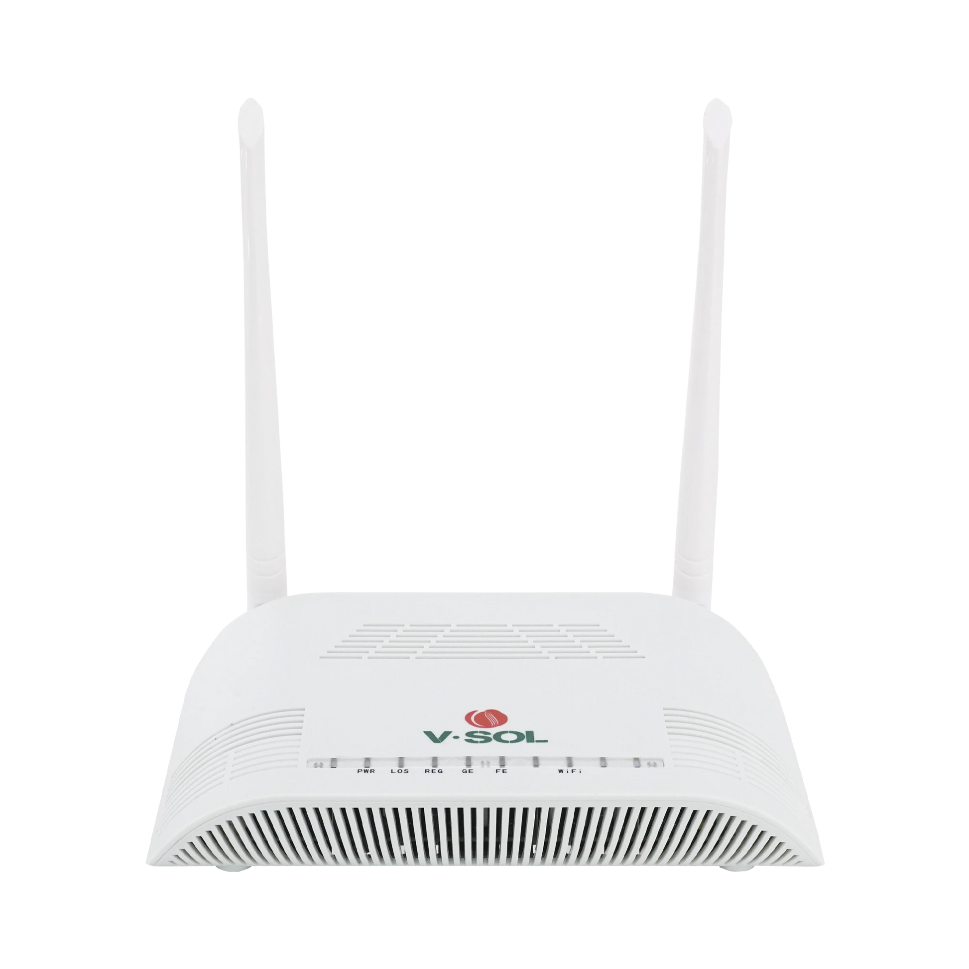 ONU DUAL G/EPON CON WI-FI EN 2.4 GHZ + 1 PUERTO LAN GIGABIT + 1 PUERTO LAN FAST ETHERNET, HASTA 300 MBPS VÍA INALÁMBRICO-Redes FTTH/PON-V-SOL-Bsai Seguridad & Controles