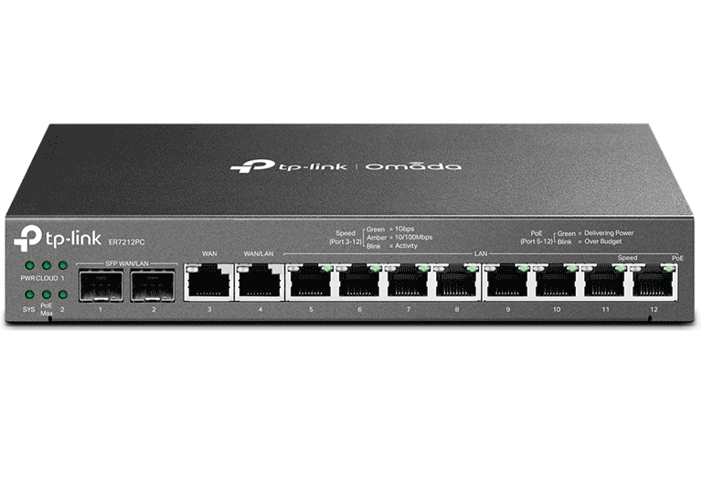 TP-LINK - ER7212PC / ROUTER OMADA VPN / 3 EN 1 GIGABIT VPN ROUTER #TP9-Ruteadores / Firewalls / Balanceadores de carga-TP-LINK-Bsai Seguridad & Controles