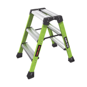 ESCALERA PLEGABLE 2 PELDAÑOS DE FIBRA DE VIDRIO / TAMAÑO 66 CM ( 2' 2").-Herramientas-LITTLE GIANT LADDER SYSTEMS-SURESTEP-Bsai Seguridad & Controles