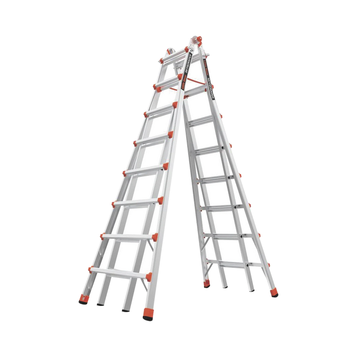 ESCALERA TELESCÓPICA EN "A" DE 6.4 METROS DE ALUMINIO.-Herramientas-Little Giant Ladder Systems-Bsai Seguridad & Controles