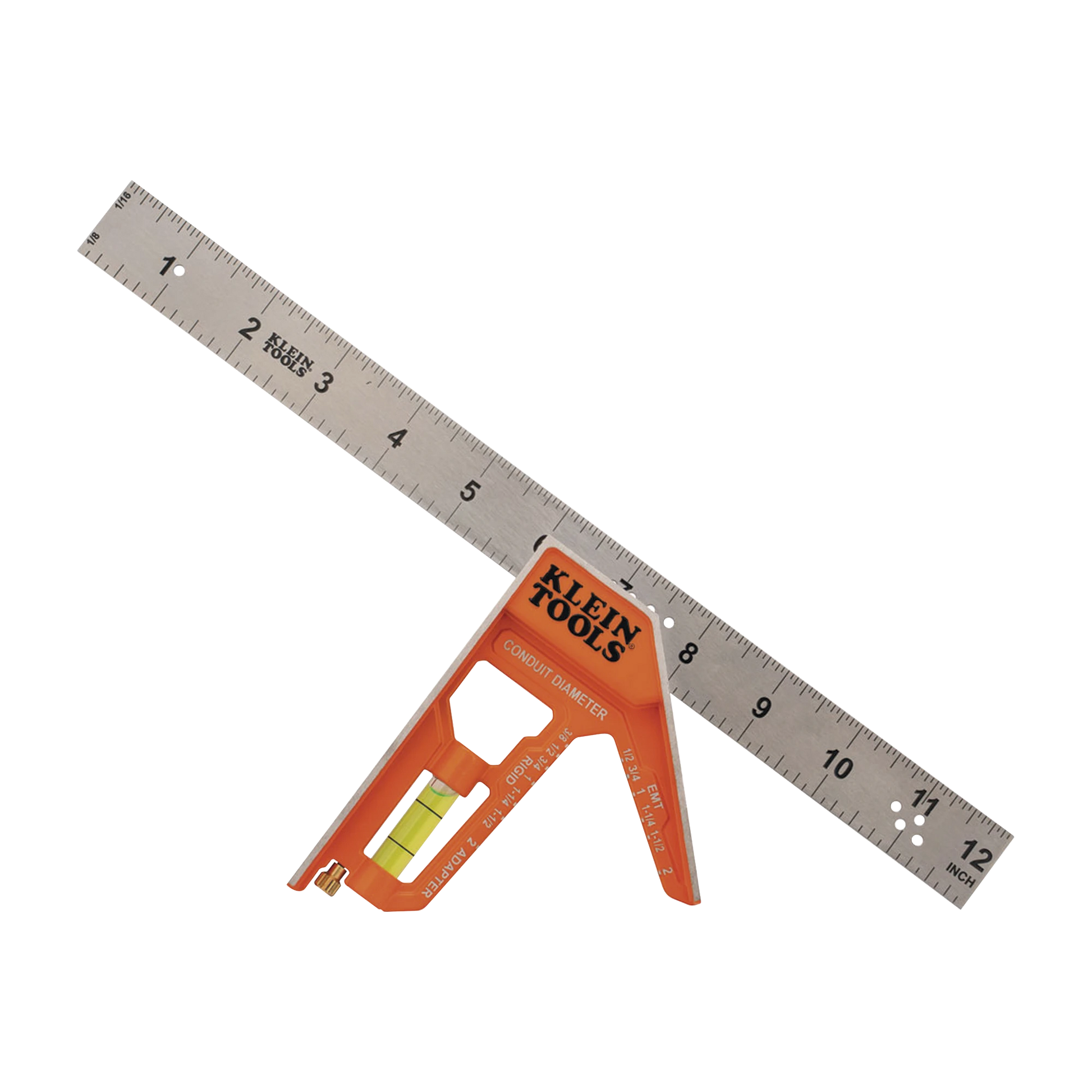 ESCUADRA COMBINADA DE 12 PULGADAS, CON BORDES DE 45° Y 90°-Ferreteria-KLEIN TOOLS-Bsai Seguridad & Controles