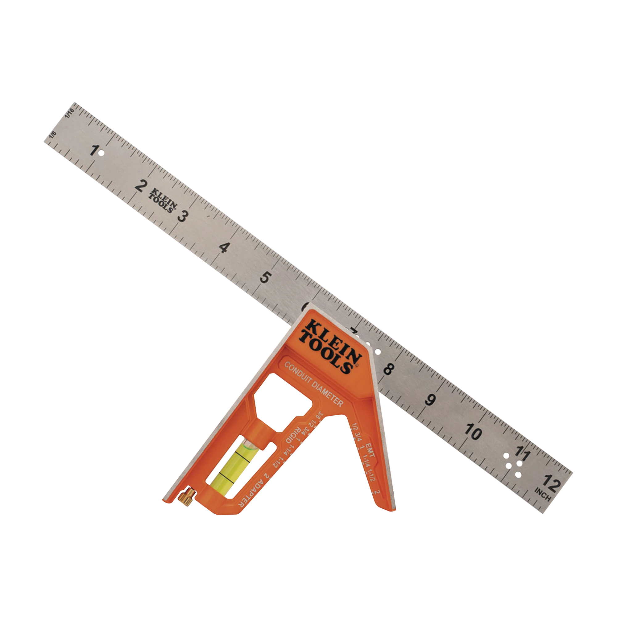 ESCUADRA COMBINADA DE 12 PULGADAS, CON BORDES DE 45° Y 90°-Ferreteria-KLEIN TOOLS-Bsai Seguridad & Controles