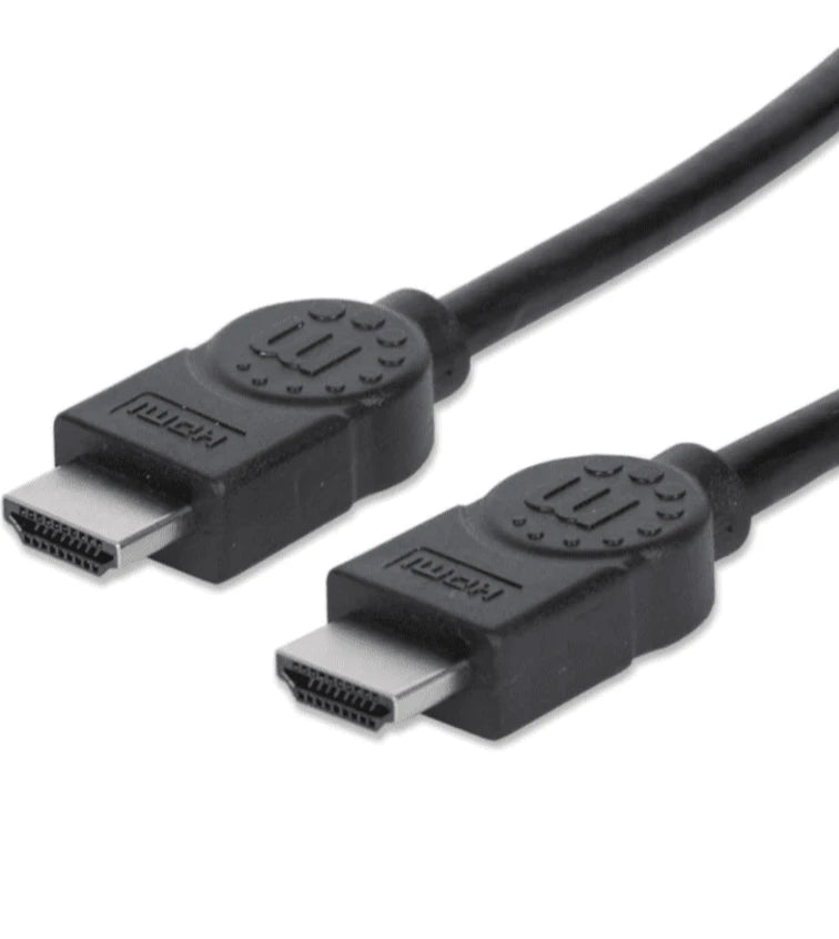 MANHATTAN 323246 - CABLE HDMI DE ALTA VELOCIDAD DE 10 METROS/ RESOLUCIÓN 4K@30HZ/ SOPROTA 3D Y CANAL DE ETHERNET DE 100 MBPS/ HDMI MACHO A MACHO/ SOPORTA CANAL DE RETORNO DE AUDIO (ARC)/ BLINDADO PARA REDUCIR INTERFERENCIA/ #ESM2024-HDMI-MANHATTAN-Bsai Seguridad & Controles