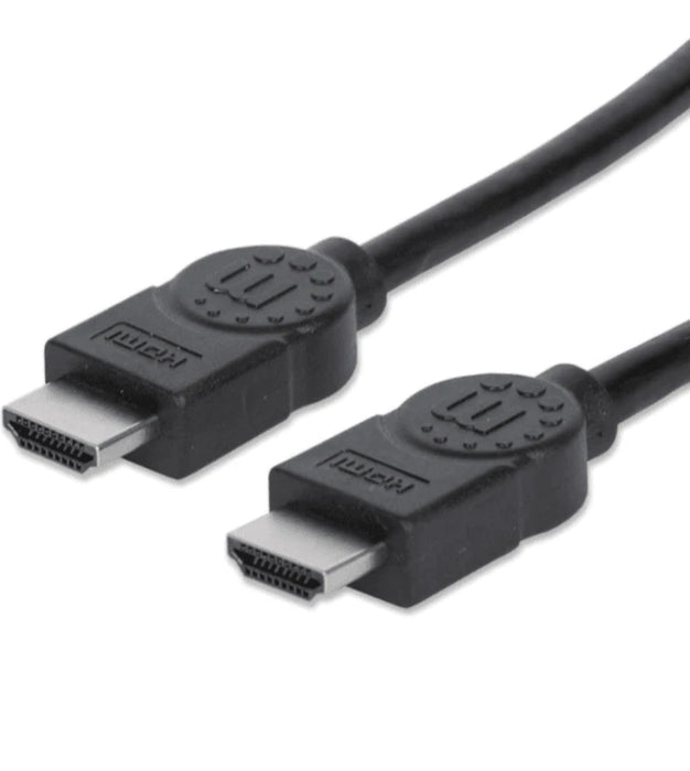 MANHATTAN 323246 - CABLE HDMI DE ALTA VELOCIDAD DE 10 METROS/ RESOLUCIÓN 4K@30HZ/ SOPROTA 3D Y CANAL DE ETHERNET DE 100 MBPS/ HDMI MACHO A MACHO/ SOPORTA CANAL DE RETORNO DE AUDIO (ARC)/ BLINDADO PARA REDUCIR INTERFERENCIA/ #ESM2024-HDMI-MANHATTAN-MAN2760009-Bsai Seguridad & Controles