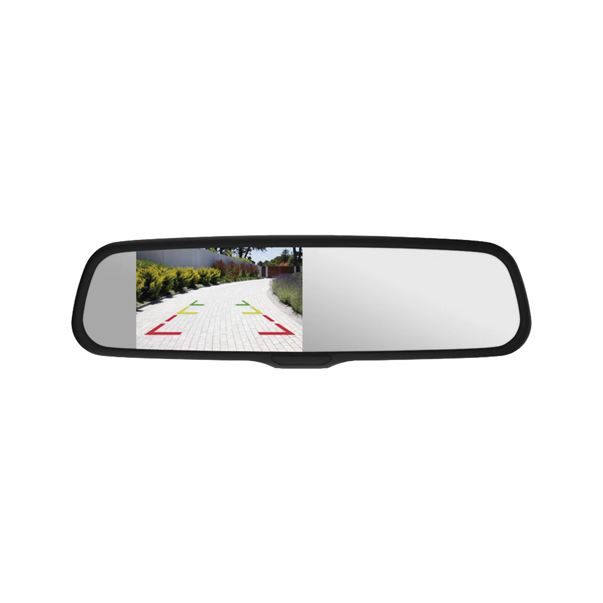 ESPEJO RETROVISOR CON PANTALLA LCD CON ATENUACIÓN AUTOMÁTICA CUENTA CON ENTRADAS DE VIDEO DUALES-IoT, GPS y Telemática-MOMENTO-Bsai Seguridad & Controles