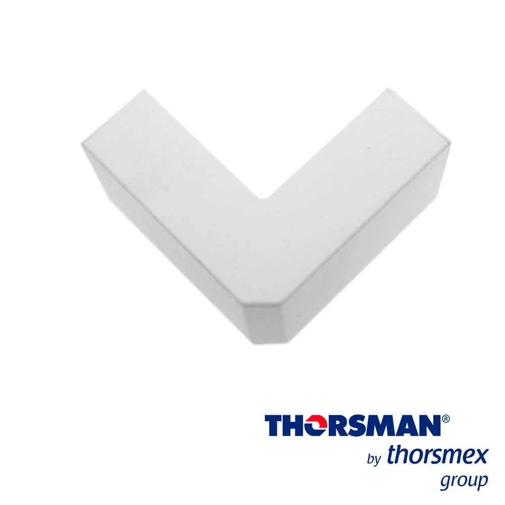ESQUINERO EXTERIOR THORSMAN PARA TMK1020 5110-02001 COLOR BLANCO, CUMPLE CON LOS REQUERIMIENTOS DE LA NORMA NOM-001-SEDE-2005, AUTO-EXTINGUIBLE, RESISTENCIA A LA HUMEDAD Y ATMÓSFERA CORROSIVA, CERTIFICADO EN CSA-Canaletas-THORSMAN-Bsai Seguridad & Controles