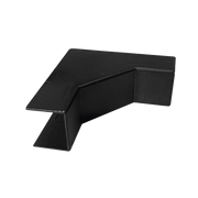 ESQUINERO INTERIOR COLOR NEGRO DE PVC AUTO AXTINGUIBLE, PARA CANALETA TMK-1720-N-CC (5220-02003)-Canalización-THORSMAN-Bsai Seguridad & Controles