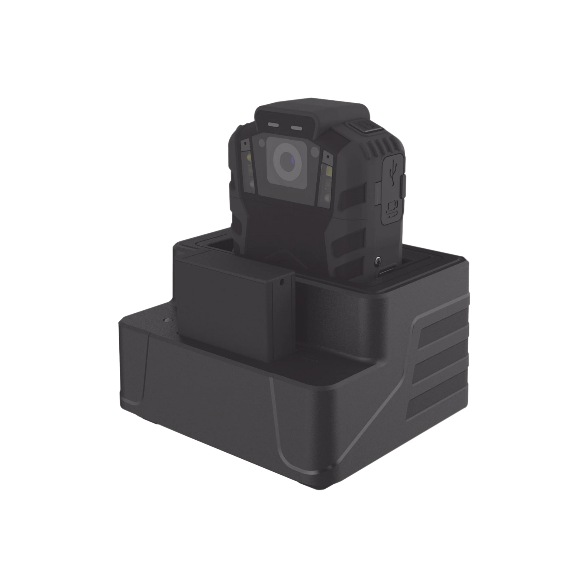 ESTACIÓN BASE PARA CARGA DE BATERÍA PARA BODYCAM-Accesorios Videovigilancia-EPCOM-Bsai Seguridad & Controles