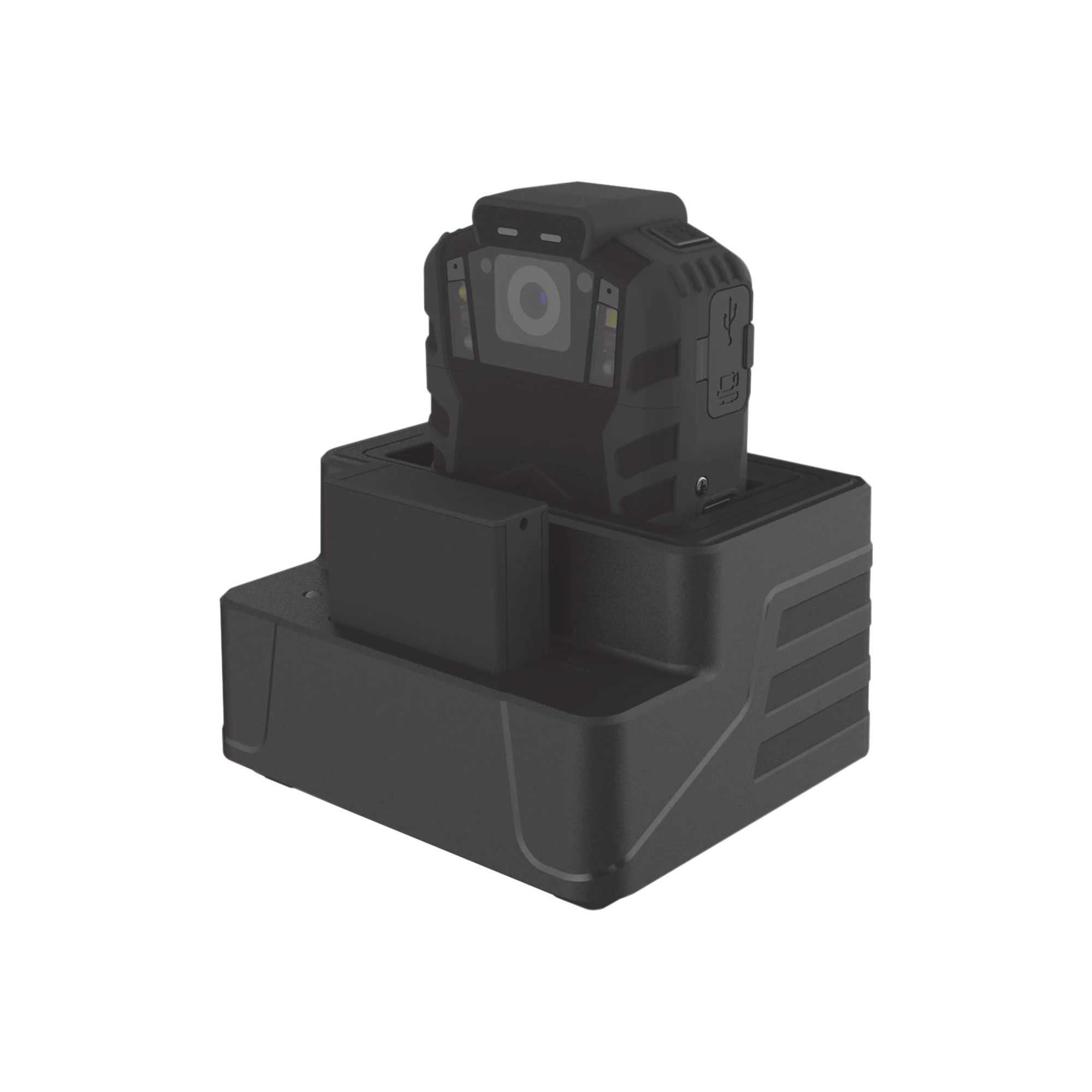 ESTACIÓN BASE PARA CARGA DE BATERÍA PARA BODYCAM-Accesorios Videovigilancia-EPCOM-Bsai Seguridad & Controles