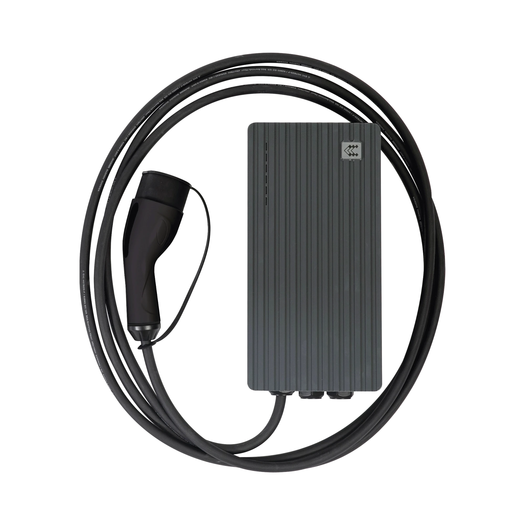 ESTACIÓN DE CARGA PARA VEHÍCULOS ELÉCTRICOS CON CONECTOR TIPO 1 (SAE J1772), 220VCA CON POTENCIA DE SALIDA DE 7.4KW (32A / BIFÁSICA)-Baterías y Cargadores-TELTONIKA ENERGY-Bsai Seguridad & Controles