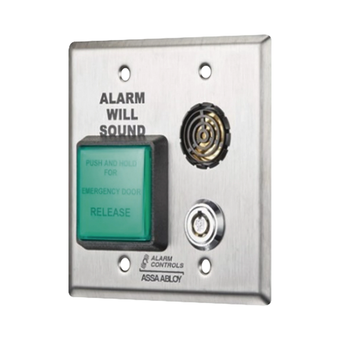 ESTACIÓN DE EGRESO TEMPORIZADO CON ZUMBADOR-Accesorios Controles de Acceso-ALARM CONTROLS-ASSA ABLOY-Bsai Seguridad & Controles