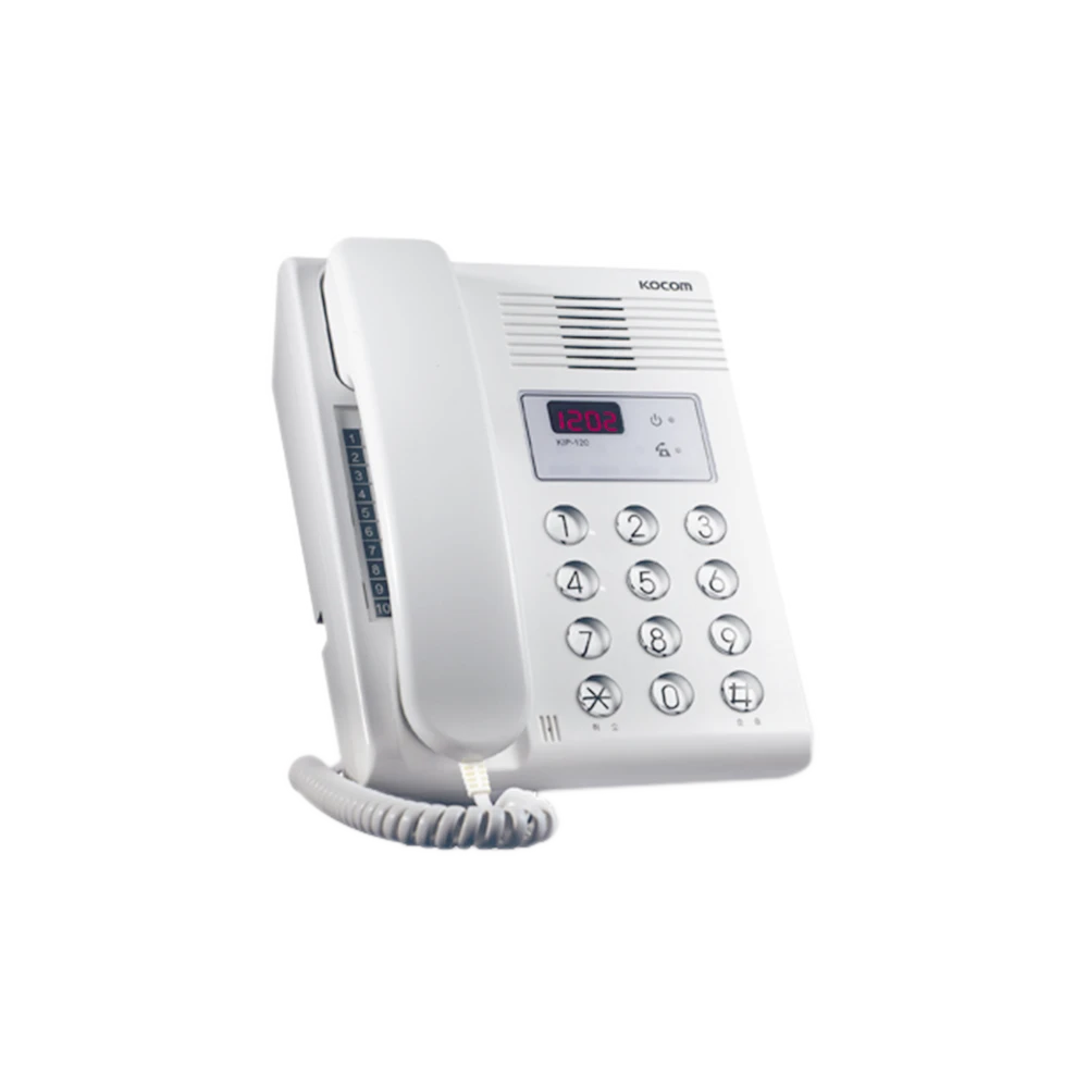 ESTACION DE GUARDIA COMPATIBLE CON KLPD410-Porteros-KOCOM-Bsai Seguridad & Controles