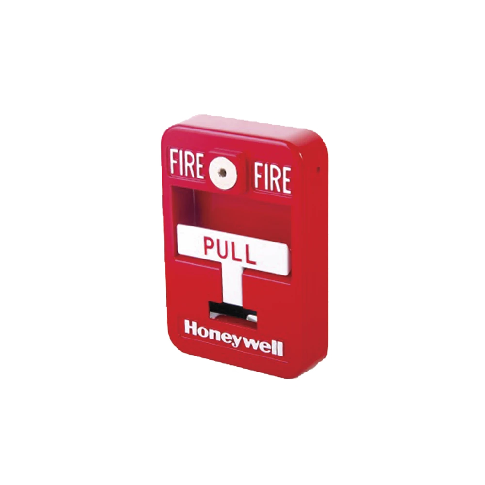 ESTACIÓN DE JALÓN CONVENCIONAL DE ACCIÓN SIMPLE COLOR ROJA-Estaciones Manuales de Emergencia-HONEYWELL HOME RESIDEO-Bsai Seguridad & Controles