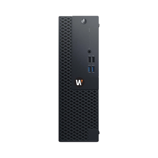 ESTACIÓN DE TRABAJO CLIENTE WAVE CON 2 SALIDAS DE VIDEO INTEL CORE I3 (10TH GEN), 8GB RAM, 256 SSD, WINDOWS 10 PRO, NVIDIA QUADRO P400 GPU-Almacenamiento-Hanwha Techwin Wisenet-WWT-P-3201W-Bsai Seguridad & Controles