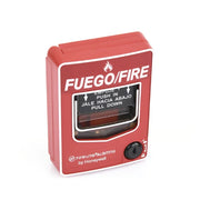 ESTACIÓN MANUAL DE EMERGENCIA, DOBLE ACCIÓN, CONVENCIONAL, MENSAJE EN ESPAÑOL-Estaciones Manuales de Emergencia-FIRE-LITE-Bsai Seguridad & Controles