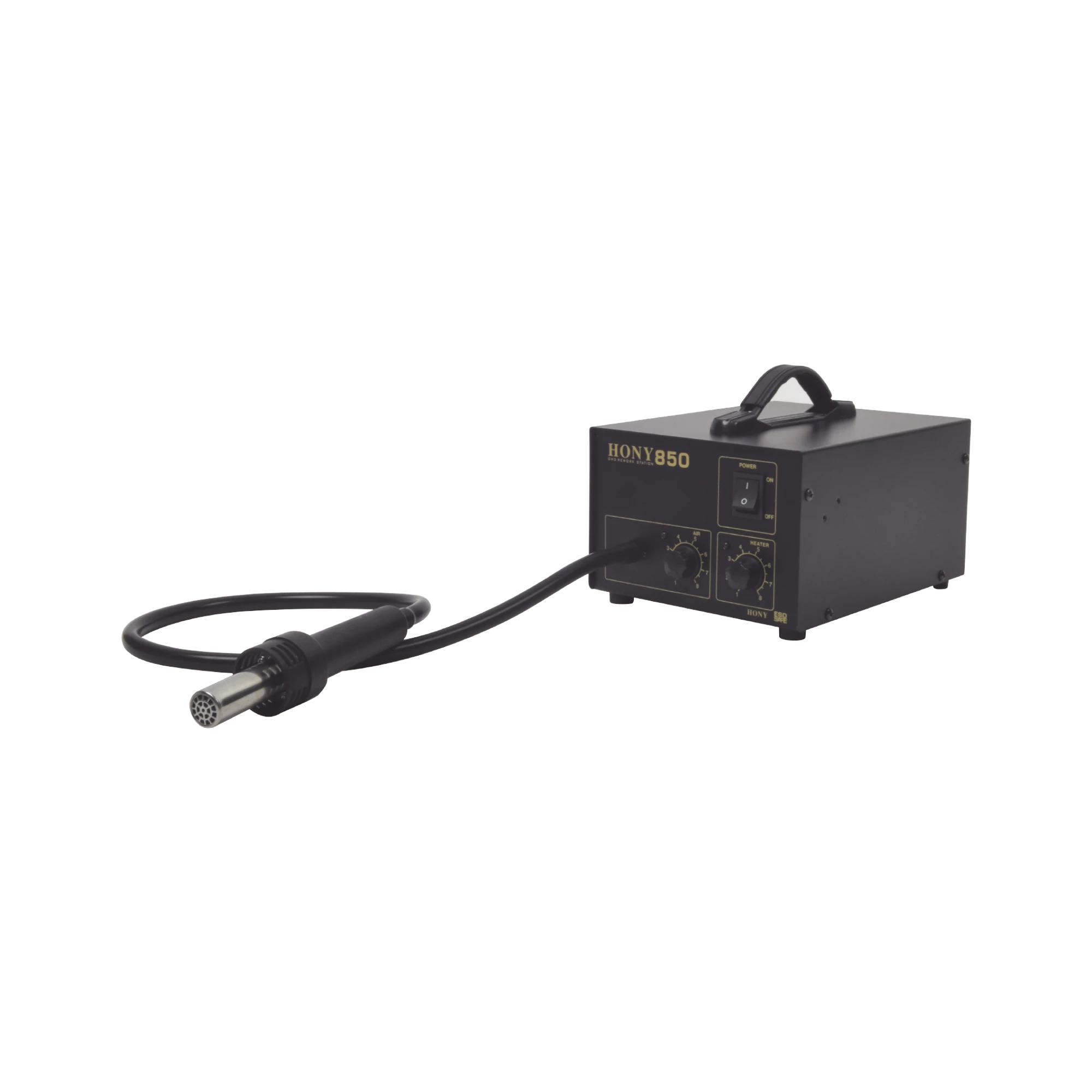 ESTACIÓN PARA SOLDAR SMD (AIRE CALIENTE) DE 20W CON 4 BOQUILLAS.-Herramientas-EPCOM POWERLINE-Bsai Seguridad & Controles